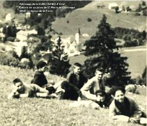 1953 repos dans le pre au dessus de St Pierre